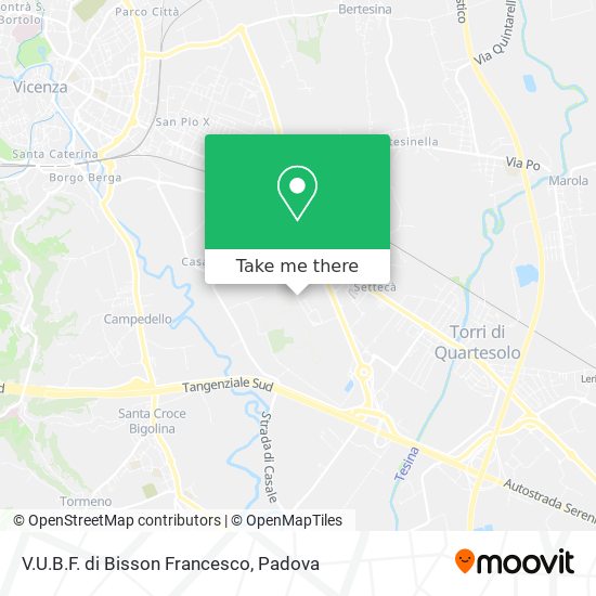 V.U.B.F. di Bisson Francesco map