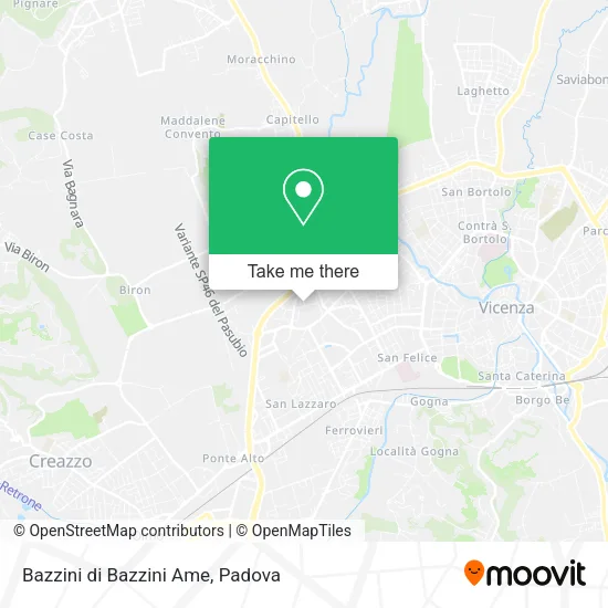 Bazzini di Bazzini Ame map