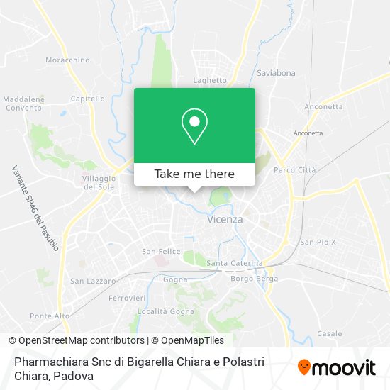 Pharmachiara Snc di Bigarella Chiara e Polastri Chiara map