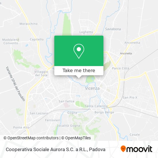 Cooperativa Sociale Aurora S.C. a R.L. map