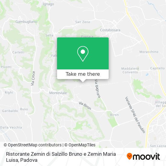 Ristorante Zemin di Salzillo Bruno e Zemin Maria Luisa map
