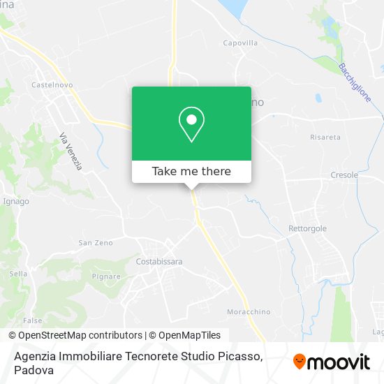 Agenzia Immobiliare Tecnorete Studio Picasso map