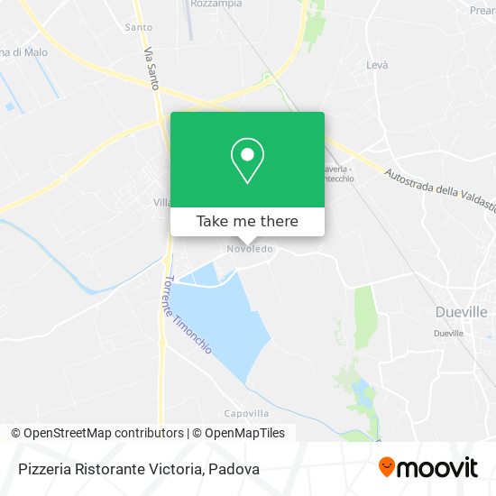 Pizzeria Ristorante Victoria map