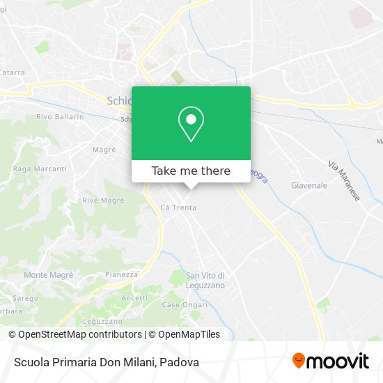 Scuola Primaria Don Milani map
