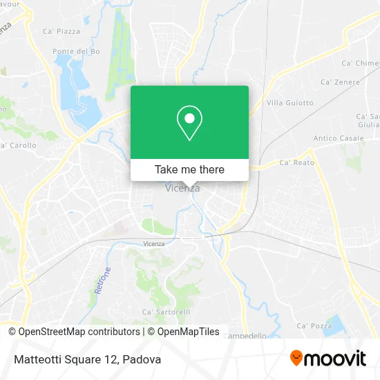 Matteotti Square 12 map