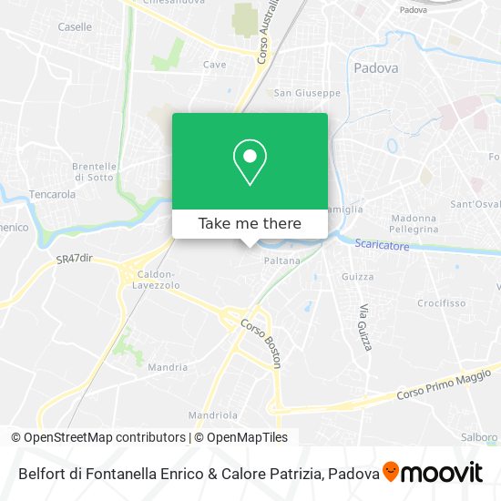 Belfort di Fontanella Enrico & Calore Patrizia map