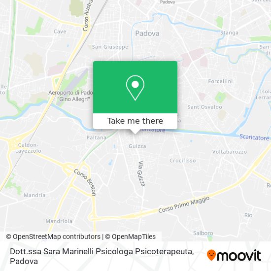 Dott.ssa Sara Marinelli Psicologa Psicoterapeuta map