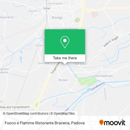 Fuoco e Fiamme Ristorante Braceria map