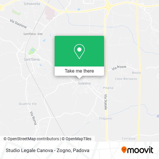 Studio Legale Canova - Zogno map