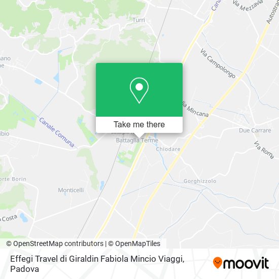 Effegi Travel di Giraldin Fabiola Mincio Viaggi map