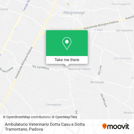 Ambulatorio Veterinario Dotta Casu e Dotta Tramontano map