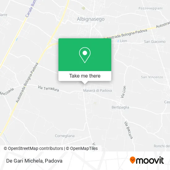 De Gari Michela map