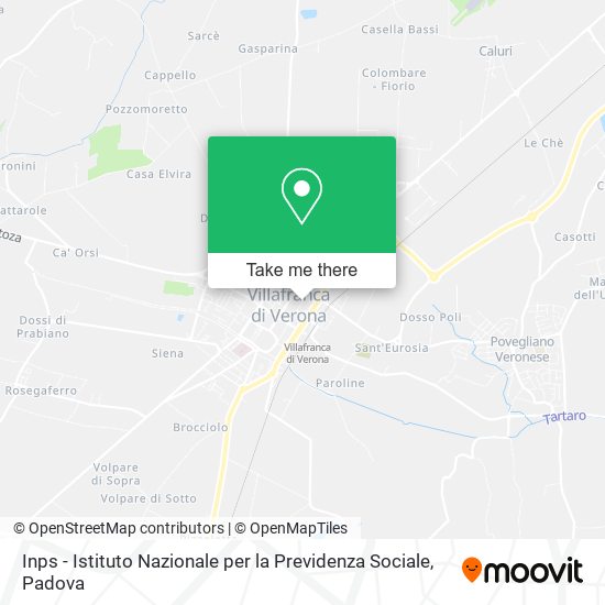 Inps - Istituto Nazionale per la Previdenza Sociale map