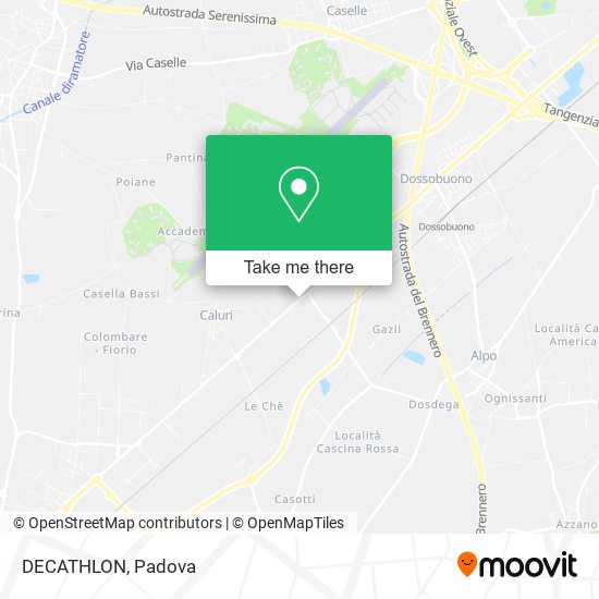 DECATHLON map