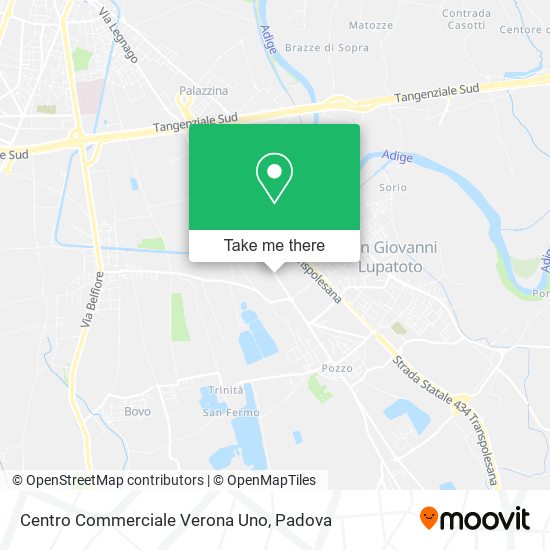 Centro Commerciale Verona Uno map