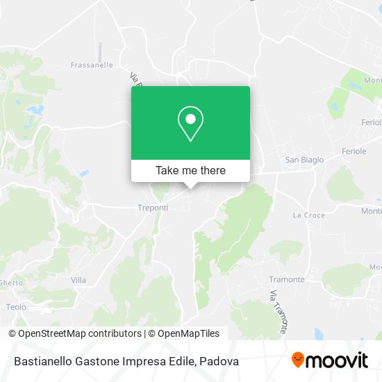 Bastianello Gastone Impresa Edile map