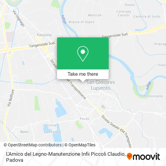 L'Amico del Legno-Manutenzione Infii Piccoli Claudio map