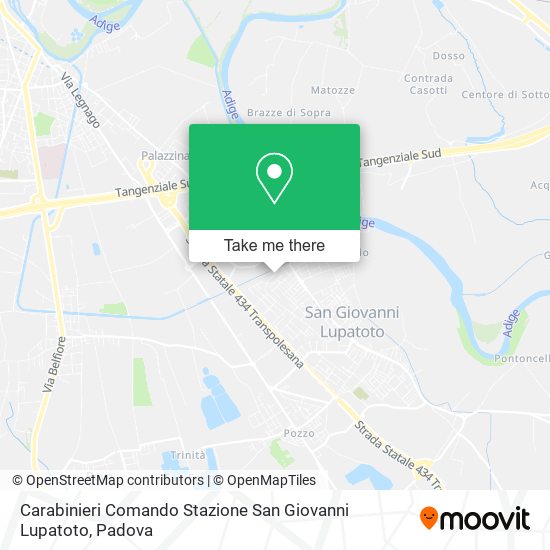 Carabinieri Comando Stazione San Giovanni Lupatoto map