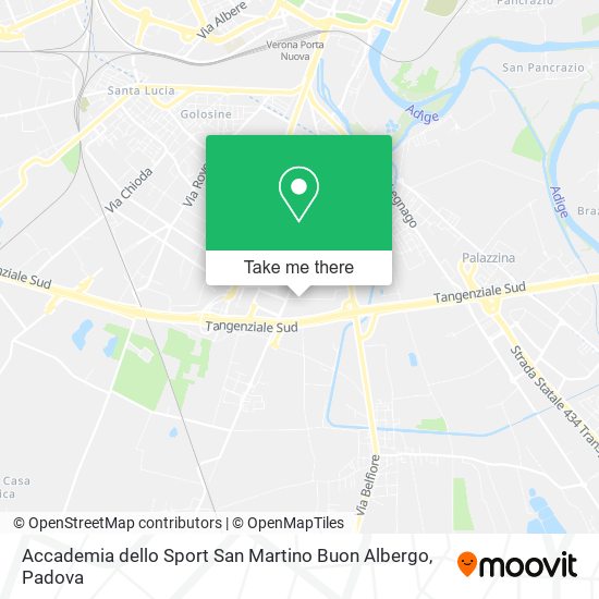 Accademia dello Sport San Martino Buon Albergo map