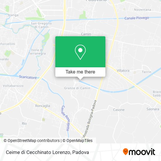 Ceime di Cecchinato Lorenzo map