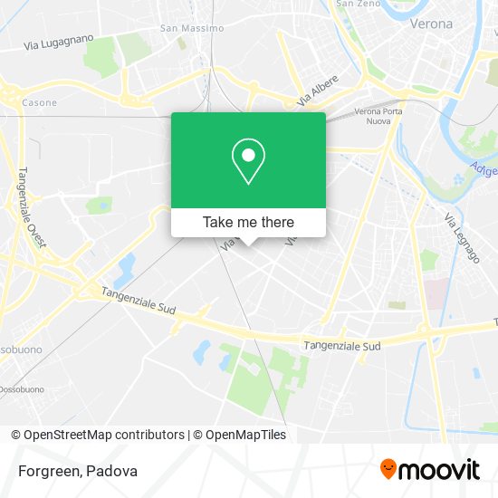 Forgreen map