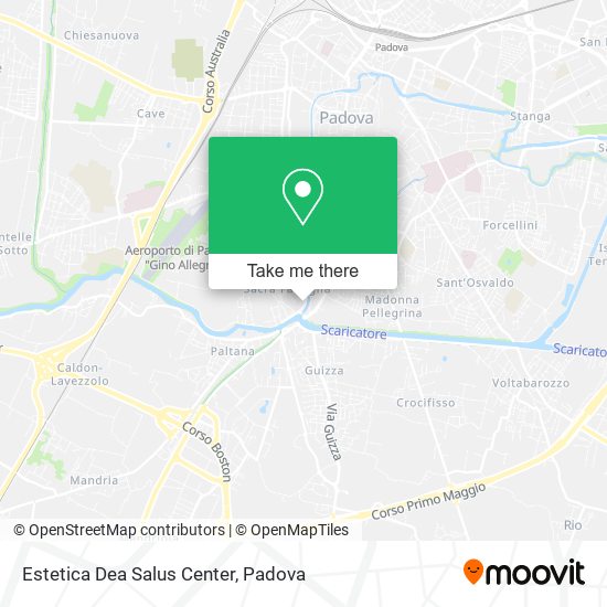 Estetica Dea Salus Center map