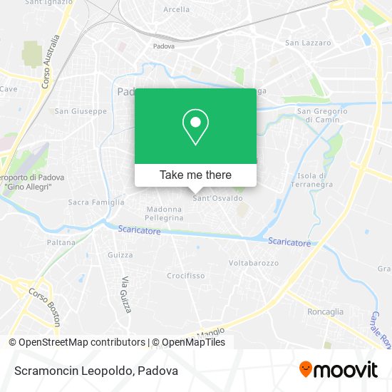 Scramoncin Leopoldo map