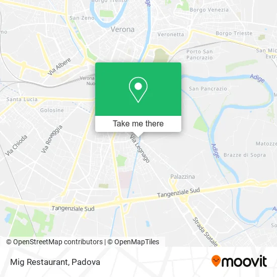 Mig Restaurant map
