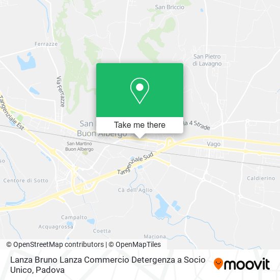 Lanza Bruno Lanza Commercio Detergenza a Socio Unico map