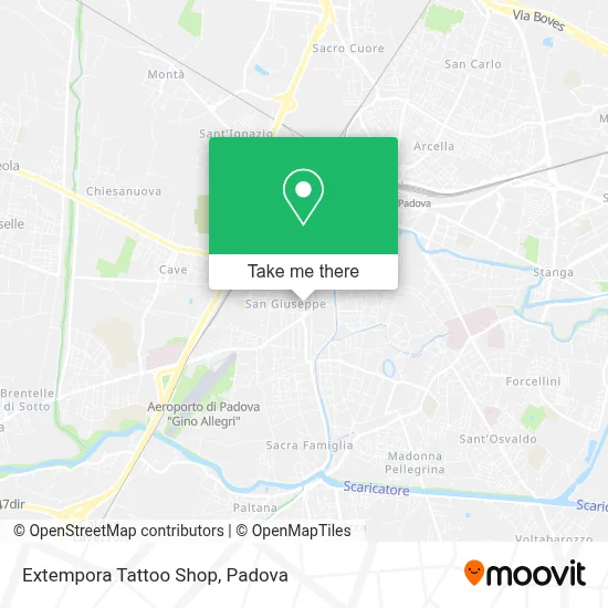 Extempora Tattoo Shop map