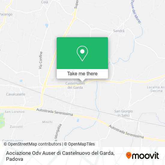 Aociazione Odv Auser di Castelnuovo del Garda map