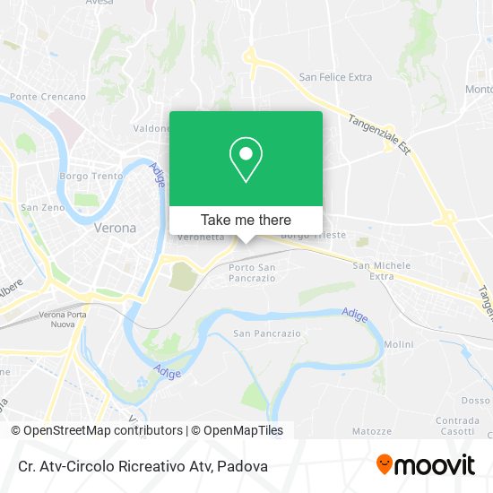 Cr. Atv-Circolo Ricreativo Atv map