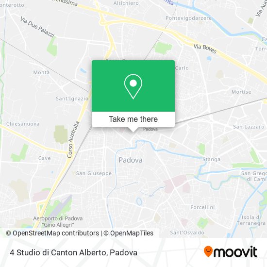 4 Studio di Canton Alberto map