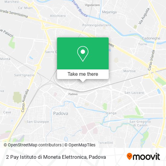2 Pay Istituto di Moneta Elettronica map