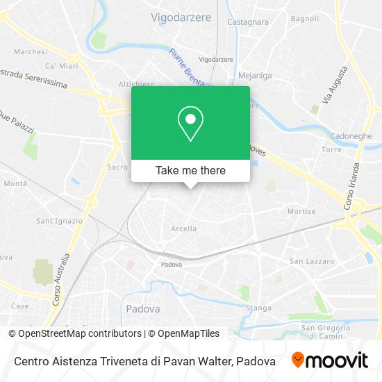Centro Aistenza Triveneta di Pavan Walter map