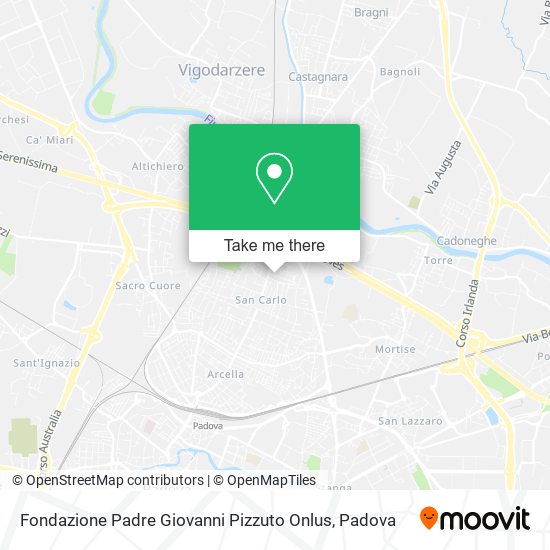 Fondazione Padre Giovanni Pizzuto Onlus map