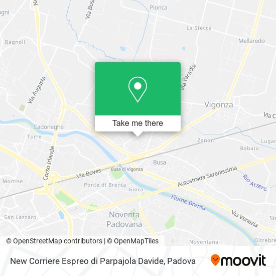 New Corriere Espreo di Parpajola Davide map
