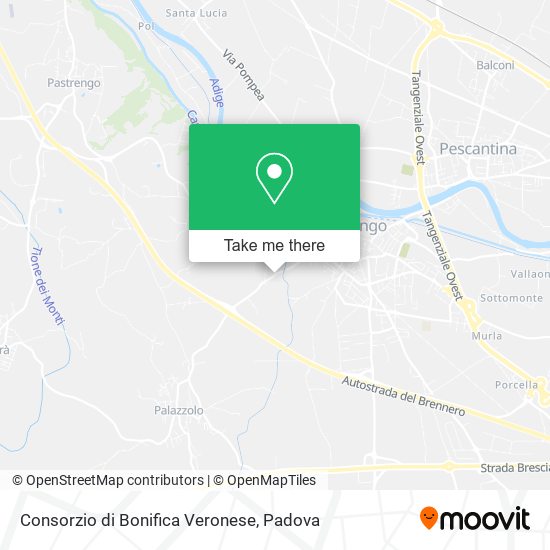 Consorzio di Bonifica Veronese map