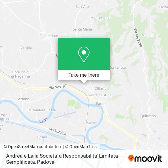 Andrea e Laila Societa' a Responsabilita' Limitata Semplificata map