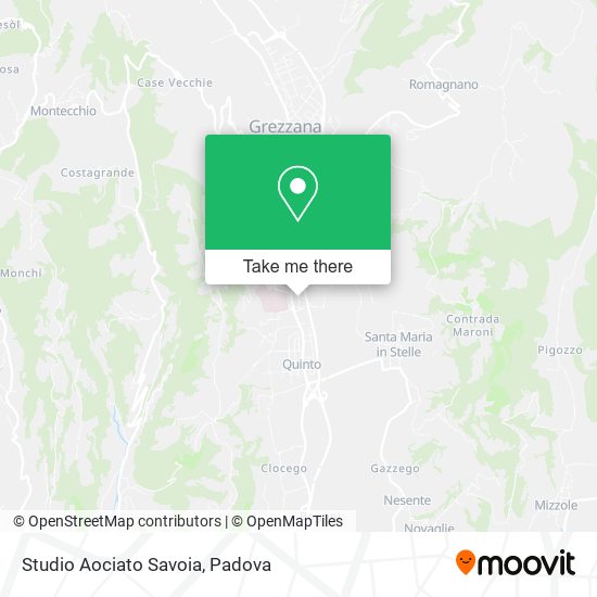 Studio Aociato Savoia map