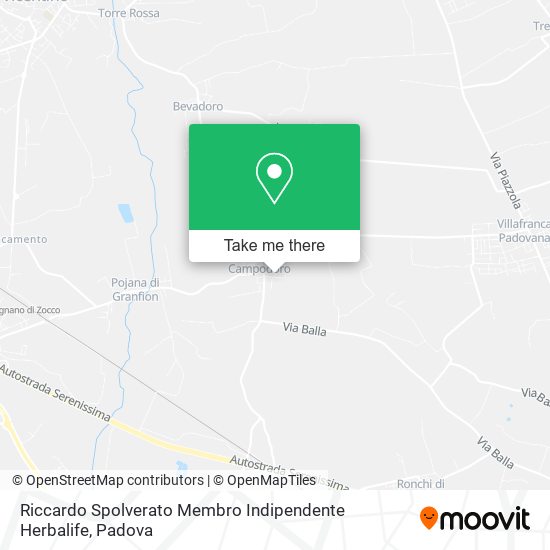 Riccardo Spolverato Membro Indipendente Herbalife map