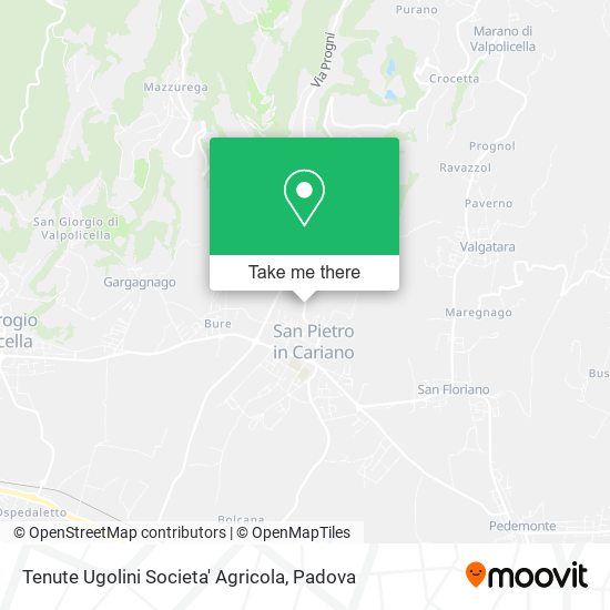 Tenute Ugolini Societa' Agricola map