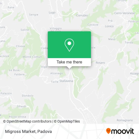 Migross Market map