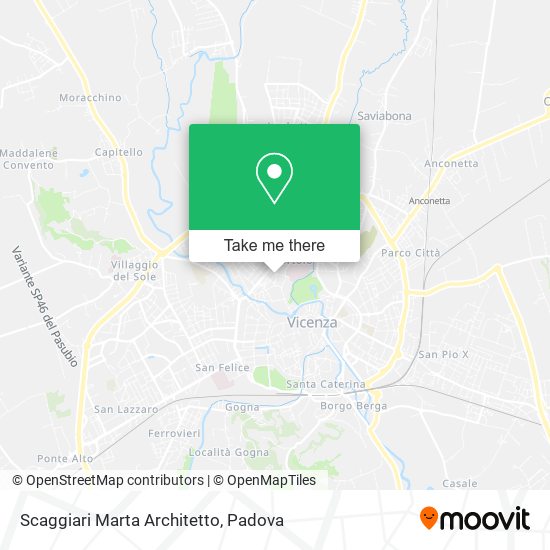 Scaggiari Marta Architetto map
