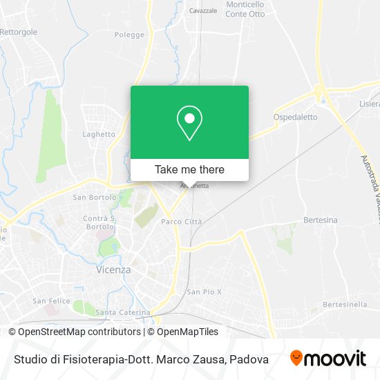 Studio di Fisioterapia-Dott. Marco Zausa map
