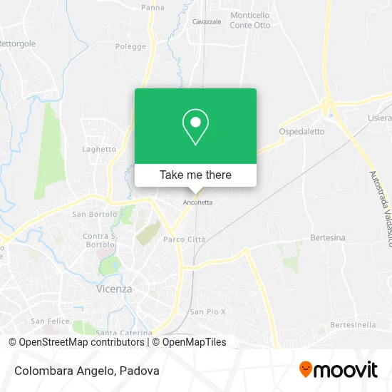 Colombara Angelo map
