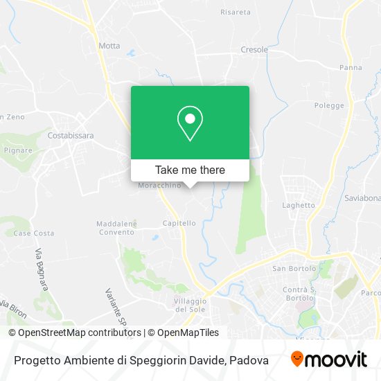 Progetto Ambiente di Speggiorin Davide map