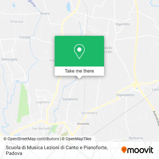 Scuola di Musica Lezioni di Canto e Pianoforte map