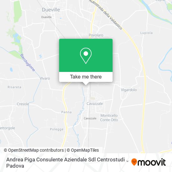 Andrea Piga Consulente Aziendale Sdl Centrostudi . map