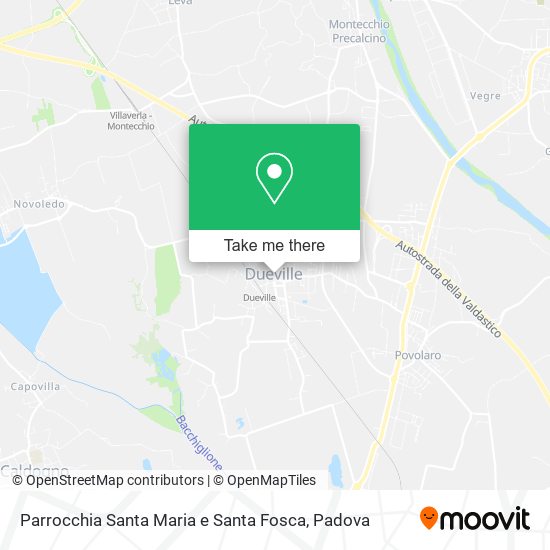 Parrocchia Santa Maria e Santa Fosca map